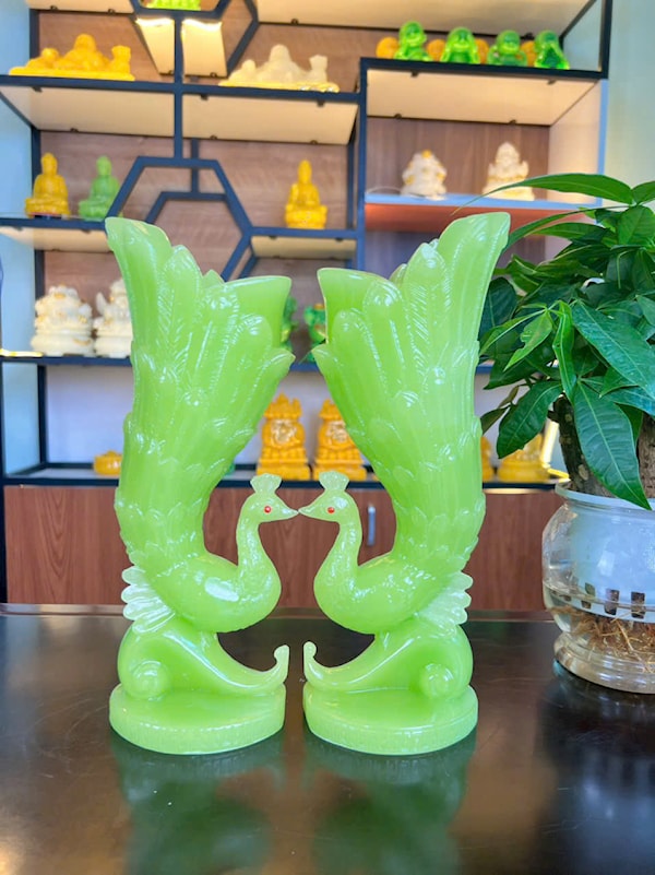 Bình Hoa Khổng Tước